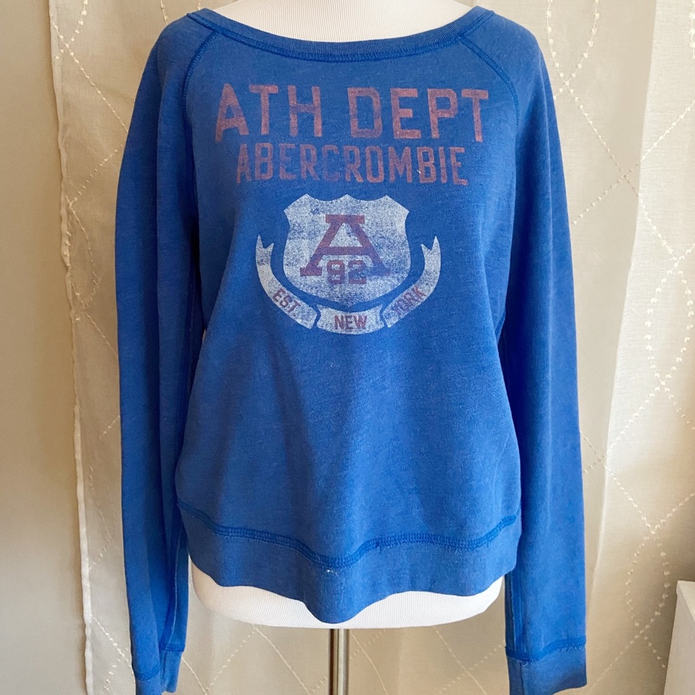 Blue Abercrombie Crewneck